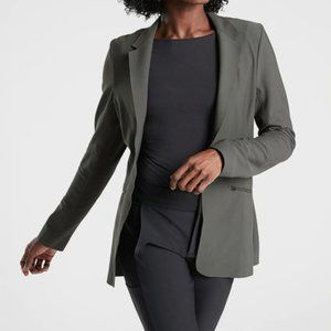 Athleta Interstellar Olive Blazer